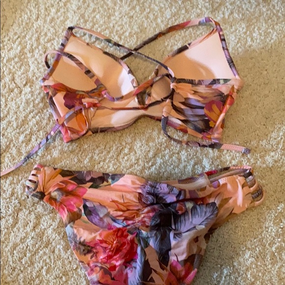 Patterned Bathing Suit - Picture 2 of 2